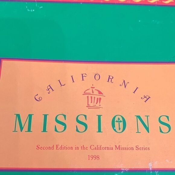 Mervyns California Mission San Buenaventura 1998 Vintage Lighted Christmas - Picture 11 of 13